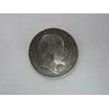 Edward VII Silver Crown, 1902, a pleasing coin with good detailing, Decus Et Tutamen Anno Regni II.