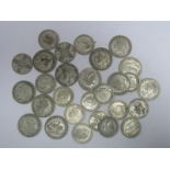 In Excess of Three Pounds (Total Face Value) of Pre-1947 Halfcrowns, Florins, Two Shillings, all