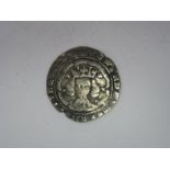 Silver Hammered Groat, Edward?, London Mint, fair.