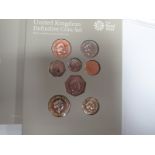 Royal Mint United Kingdom 2016 Definitive Coin Set 'Mint Condition Coins of the Year' Including