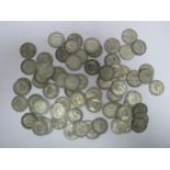 Three Pounds Fifty Pence of G.B. Pre-1947 (Total Face Value) Silver Shillings, George V/George VI,