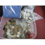 Coinage, to include Quantity of Crowns, eleven 'Britain's First Decimal coins' wallets, sixpence'