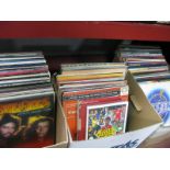 LPs- A Collection of Mostly M.O.R Easy Listening, Comic, Pop- ELO Shakin Stevens, Bee Gees, Elton