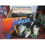 A Collection of LP's to include The Police, ELO, J.M. Jarre, Dixieland and Trad Jazz, Louis