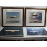 A Quantity of Original 1980's British Aerospace Colour Photographs of the Nimrod, including in AEW