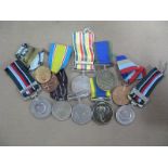 Ten Overseas Medals, including Sangram Medal, Dir Bajaur 1960-62.