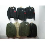 Six Post War United States of America Army and Navy Jackets.