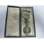 An 1887 Prince of Wales Jubilee Medallion, issued to members of the UK Grand Lodge attending an