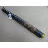 A William IV Turned Truncheon, painted black bearing painted initials WR IV - No. 36, some signs