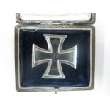 A WWI Imperial German Iron Cross, first class pin backed variant.