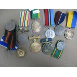 Ten Predominantly Overseas Medals, including Nato Kosovo Medal.