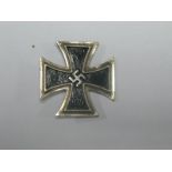 German 3rd Reich Iron Cross 1st Class. Some signs of repair/restoration.