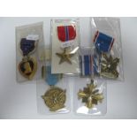 Four Post War American Military Medals, including Bronze Star, Distinguished Flying Cross, plus a