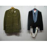 Two Post War British Military Royal Army Education Corps, Captains uniforms comprising of Mess Dress