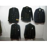Five Post War Continental Military Uniforms, Bandsmen noted.