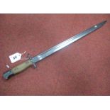 A 1907 Pattern British Bayonet, missing scabbard.