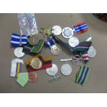 Approximately Fifteen Overseas Medals. including Nigerian Crisis Medal, UN Medal.