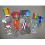 Eleven Overseas Medals, including Russian Convoy Medal, The Nigeria Republic Medal 1963-1973.