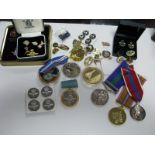 A Set of RAF Suez Canal, related Official and Unofficial Medals, comprising General Service Medal