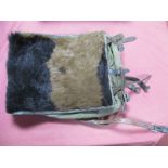 A WWII German Third Reich Issue Fur Covered Backpack.