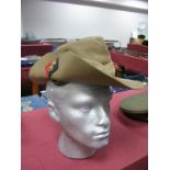 A WWII Period British Military Bush Hat.