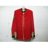 A Post War British Military Grenadier Guards Red Jacket.