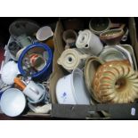 A Quantity of Oven Stoneware Pottery, including Denby :- Two Boxes