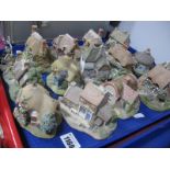 Lilliput Lane - Models to include Bo-Peep Tea Rooms, Lapworth Lock, Lilac Lodge, Moonlight Cove,