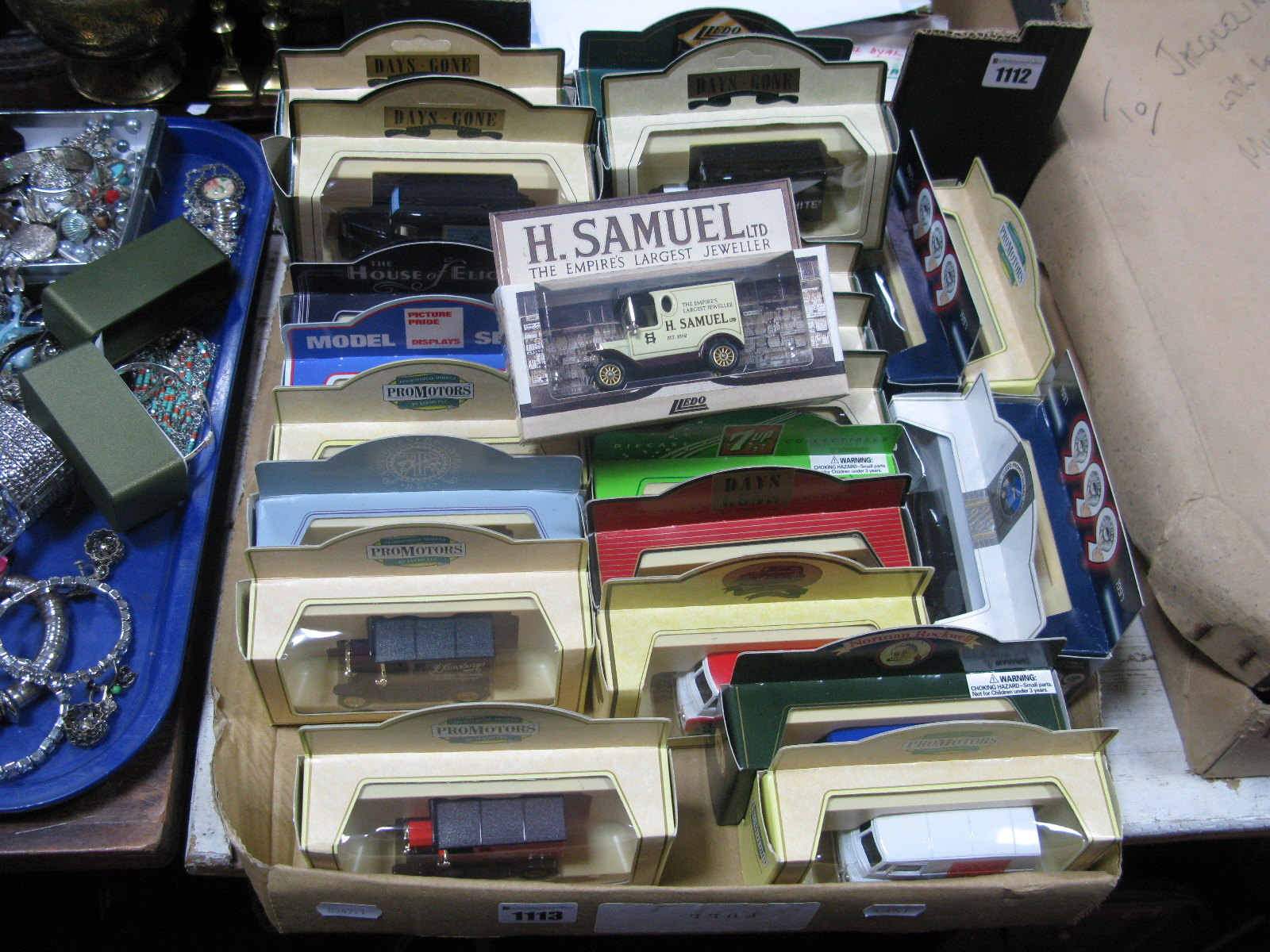 Approximately Twenty Seven Diecast Models, by Lledo, Days Gone:- One Tray