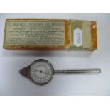 An Early to Mid XX Century French Rotameter Map Measure, stamped "H & C" (Henri Chatelain) to rear,