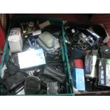 Cameras - a quantity of digital, instamatic camera's, varying makers, Canon, Pentax, Fuji, Nikon