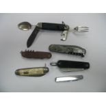 Penknives, Richards, Stag, Sheffield etc. (5)