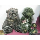 A Modern "Charlie Bears" "Kuma" CB131349, 51cm high, together with another "Charlie Bears" "Hocus