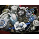 Novelty Tea Pots, Midwinter tea pot, studio pottery, coffee pot etc:- One Box