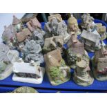 Lilliput Lane - Bow Cottage, Away from Home, Honeypot Cottage, The Sandcastle etc:- One Tray