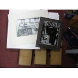 A Large Quantity of Photographs, some Sheffield, fifteen scenes, three leather bound Council books