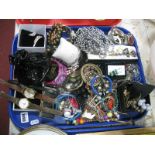 A Mixed Lot of Assorted Costume Jewellery, including rings, bangles, bead necklaces etc, together