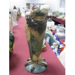 A Burslem Pottery Grotesque Bird Figure 'Vincent the Vulture', inspired by the Martin Brothers,