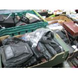 Camcorder's, instamatic, box cameras, cine cameras, accessories, canvas bag etc:- Three Boxes