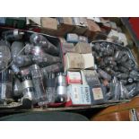 A Quantity of Vintage Radio Valves, to include Mullard, Ediswain, Osram, in original boxes and