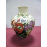 A Moorcroft Pottery Vase, painted in the 'March Morning' pattern, designed by Kerry Goodwin, limited