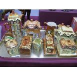 Price Brothers Cottage Ware, toast rack, jug etc, other cottage ware etc:- One Tray.