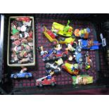 A Small Quantity of Diecast Vehicles, mainly based on cartoon and similar subjects.
