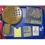 'Puzzle-Peg' Board Game by L.B Trading, Newcastle, in original box, Early XX Century solitaire