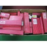 A Quantity of "OO" Gauge/4mm Hornby Dublo Two Rail Boxed Track, Points etc, twelve boxes Ref 2701