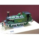 E.T.S Ref 184 "O" Gauge/7mm L.B.S.C.R 0-6-0 "Terrier" Tank Steam Locomotive, Southern green, R/No