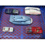 A Small Quantity of TV/Film Related Original Diecast Vehicles, including Corgi Rockets, James Bond