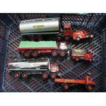 Six Corgi Diecast Model Commercial Vehicles, all with Wynn's liveries including Guy Invincible Eight