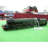 Hornby "OO" Gauge/4mm Ref. R2616 Princess Class 4-6-2 Steam Locomotive and Six Wheel Tender, BR