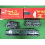 A Triang "OO" Gauge/4mm Ref R751 Co-Co Class 37 Diesel Locomotive, BR green, R/No D6830, fair